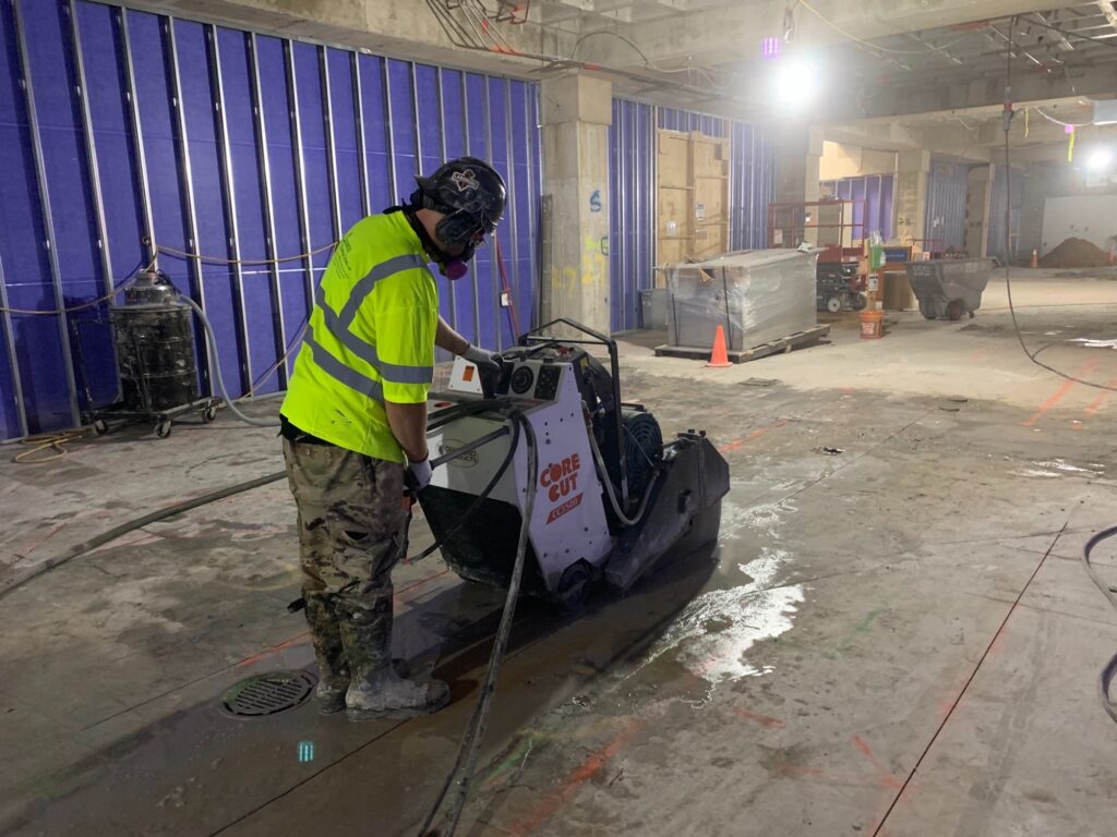 Concrete Slab Sawing NJ, NYC, PA | Advanced Coring & Cutting